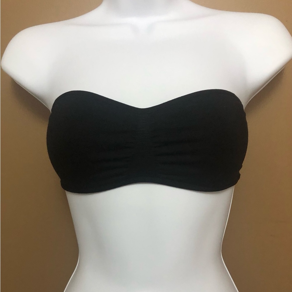 Wilfred Black Bando Style Bra Top